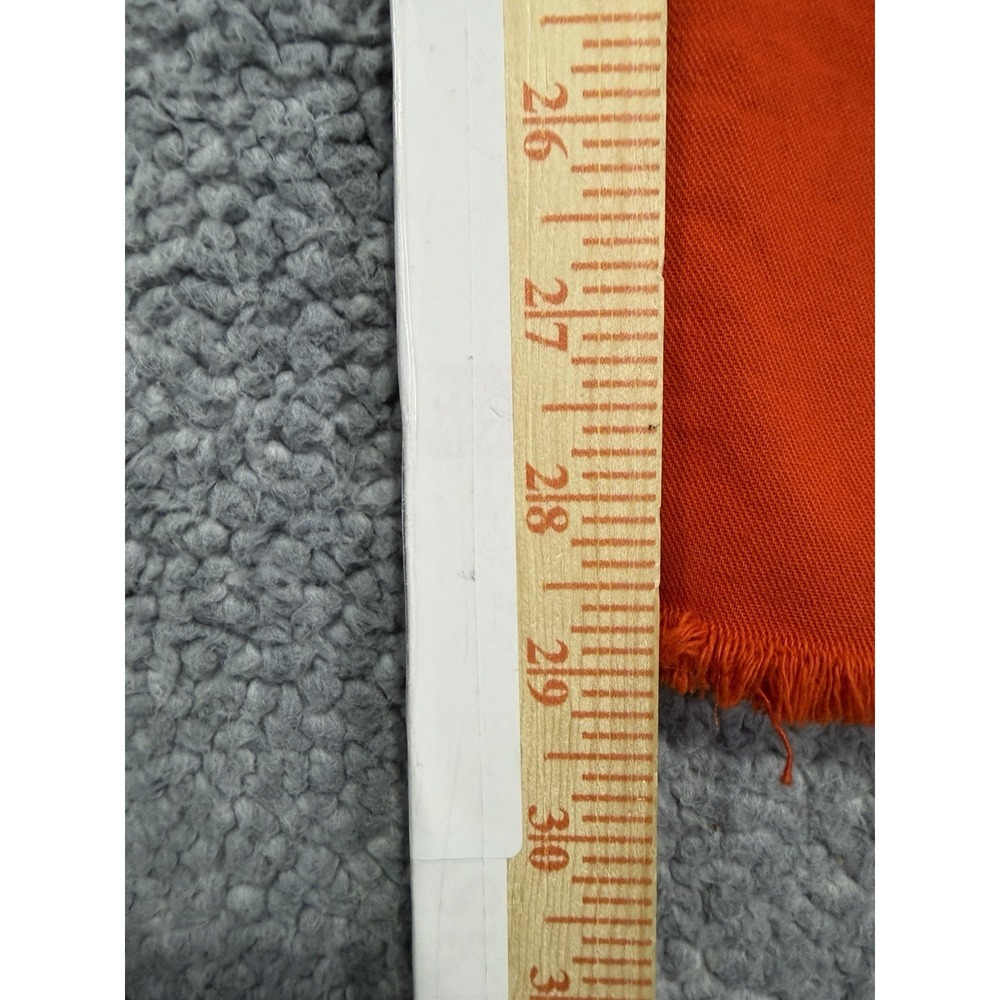 VTG Stan Ray Carpenter Pants Size 30x29 RARE Bright Orange Workwear Made in USA - Picture 6 of 7